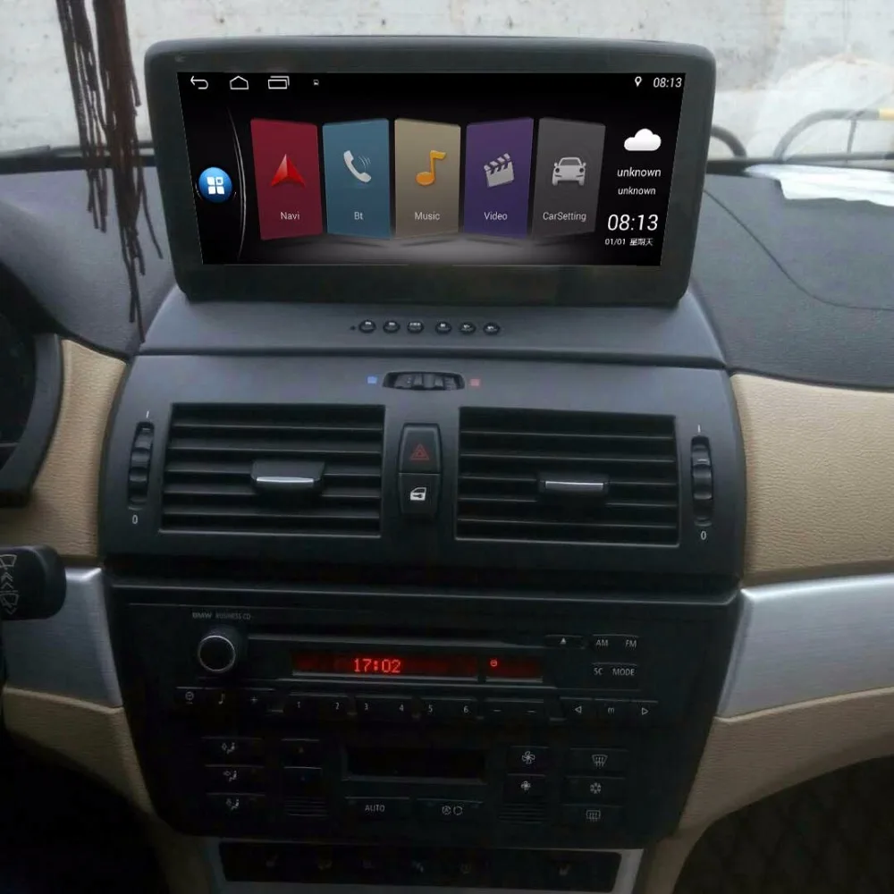 10,25-инчов Актуализиран Оригинални Авто CD-плеър за BMW X3 GPS Навигация MP5 WiFi, Bluetooth (БЕЗ DVD)