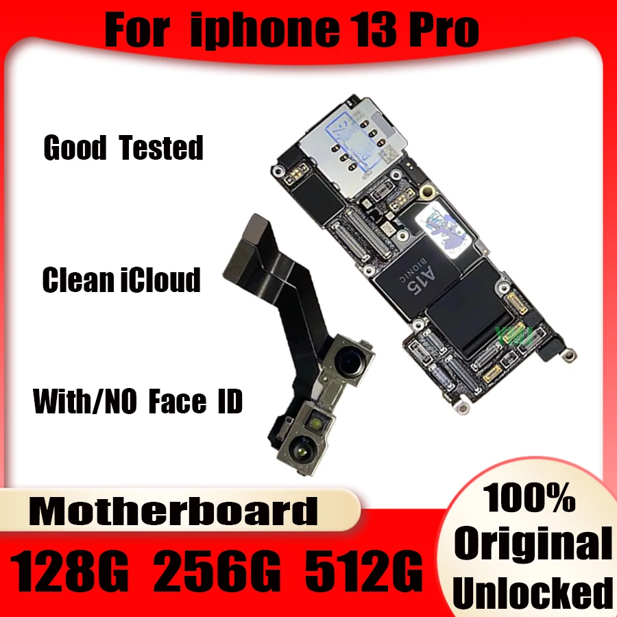 100% най-Високо качество За iPhone 13 Pro дънната Платка Pure iCloud, 128 GB/256 GB/512 GB на Подкрепа за обновяване и 5G логическа такса Оригиналната Отключване