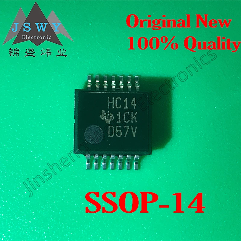 10ШТ SN74HC14DBR SN74HC4066DBR SN74HC125DBR SMD SSOP-14 логически чип IC осъществяване на продукта