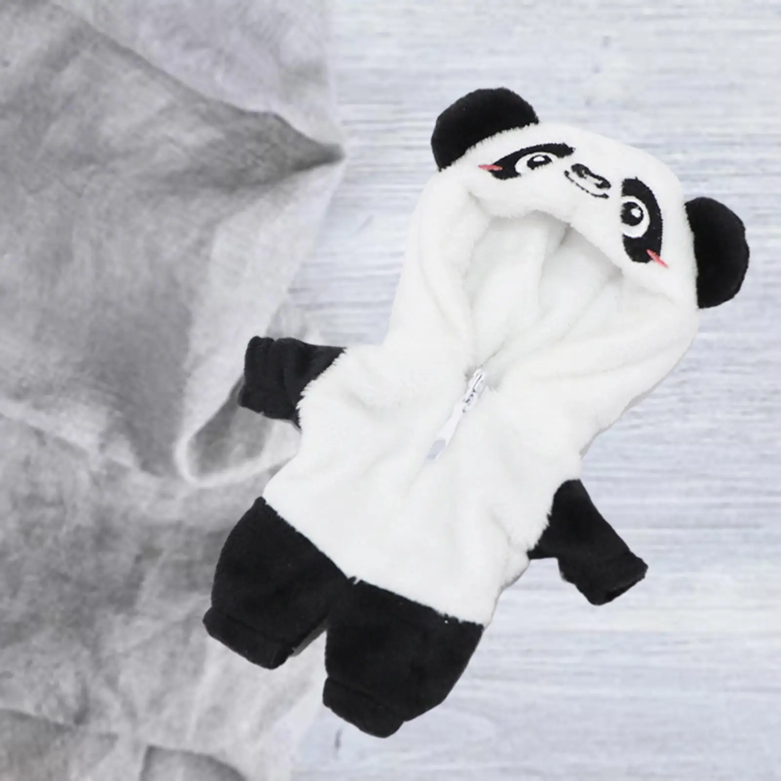 16 см стоп-моушън Облекло Панда Гащеризон Куклен Плюшено Боди за Ob11 Детски Кукли