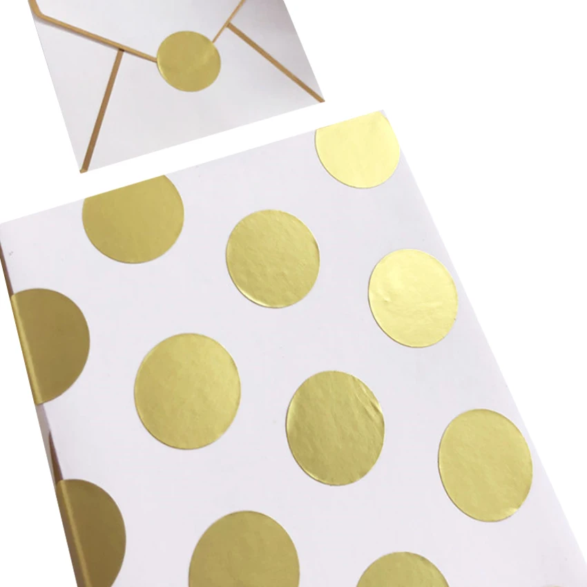 160 бр./опаковане. Прекрасен Празен Златен Кръг Дизайн оборудване запечатване Стикер Сватбени Декоративни принадлежности за Етикети За Опаковане на Подарък Чанта Скоростна Къща