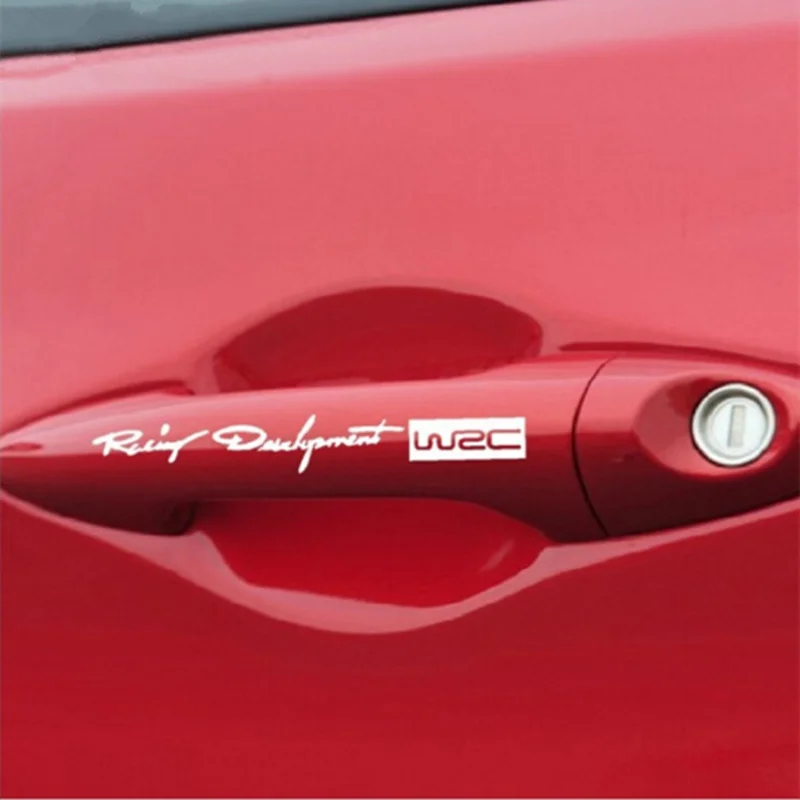 4X Автомобилен Стайлинг Външна Врата копчето Декоративна Стикер за Lifan X60 Cebrium Solano Нова Celliya Smily Geely X7 EC7