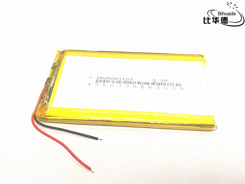5 бр./лот 3,7 5000 ма 6560110 Полимерна литиева Акумулаторна Батерия Li За GPS Tablet PC
