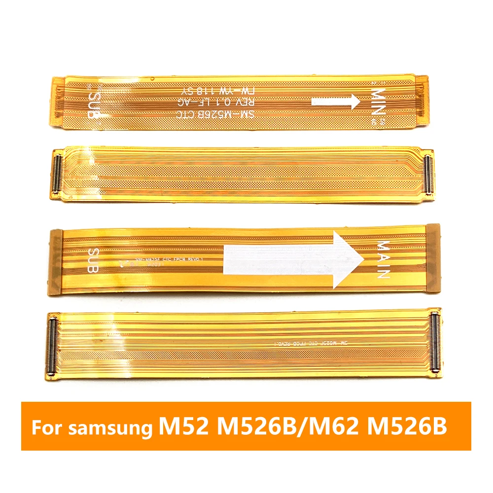 50 Бр. Основна Такса Конектор На Дънната Платка LCD Дисплей Гъвкав Кабел За Samsung M52 M526B M62 M625F M32 M325F Резервни Части