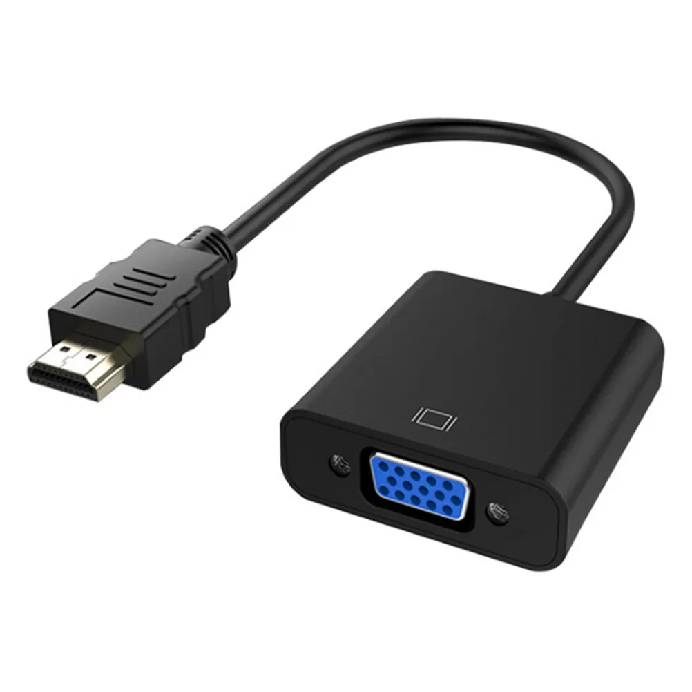 500шт 1080P HDMI-съвместим адаптер, VGA Конвертор M F за PS4 с вход за аудио видео кабел HDMI-съвместими VGA За PC TV