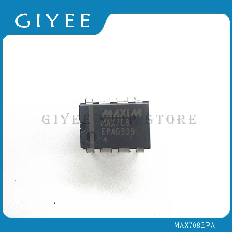 5ШТ MAX708EPA + MAX708EPA MAX708E MAX708 DIP8 чип монитор