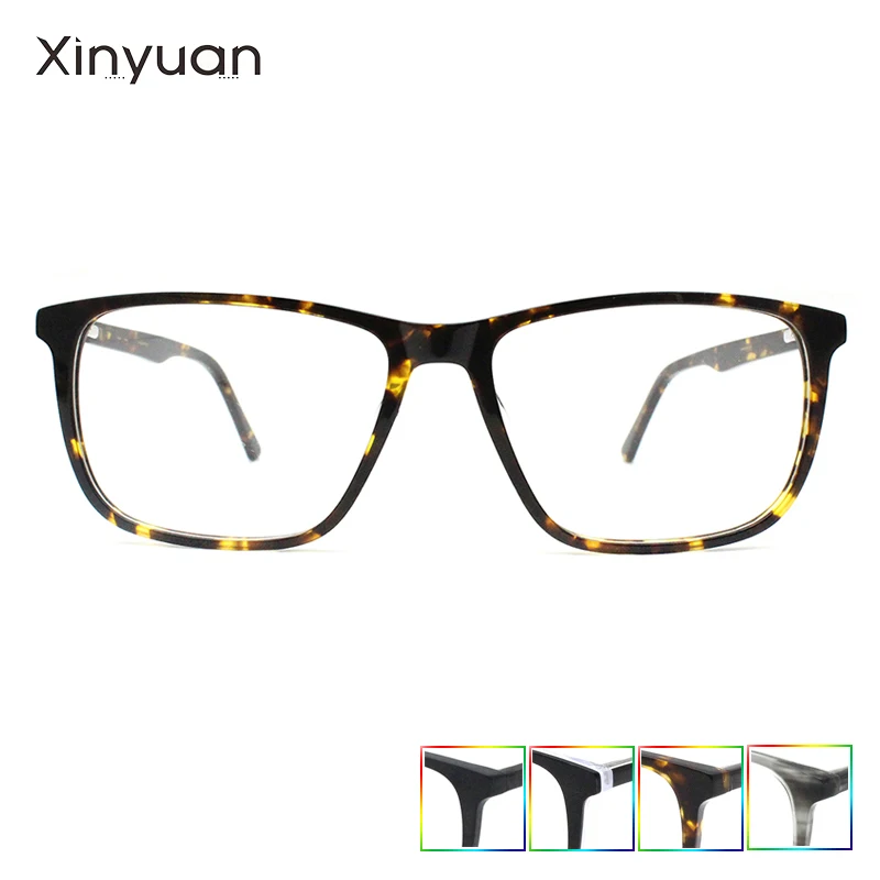 A009 Ацетатный Рамки За Очила Голям Размер Мъжки Градационные Очила 2020 Мъжки Класически Оптични Очила С Пълна Рамки С Рецепта