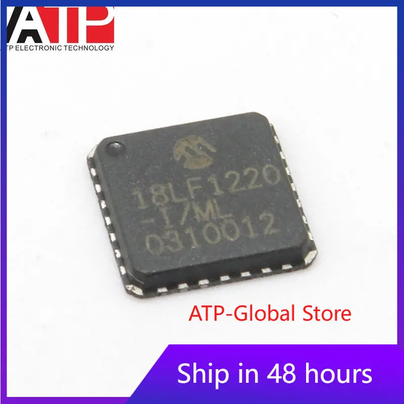 ATP-Global 1-10 БР PIC18LF1220-I/ML SMD QFN-28 18LF1220 8-битов микроконтролер-чип на микроконтролера Абсолютно нов Оригинален в наличност