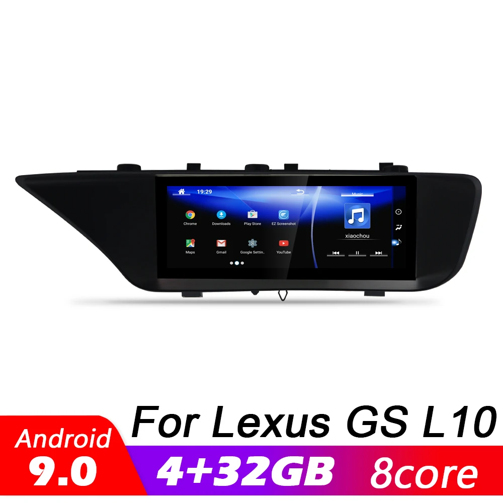 Android 9,0 8 4 core + 32G За Lexus GS L10 GS200t GS300 GS350 GS450h 2011 ~ 20 Автомобилен мултимедиен плейър GPS Навигация радио, WiFi BT