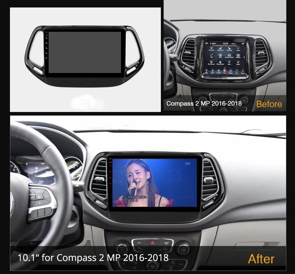 Android Автомобилното Радио Аудио Gps Навигация за Jeep Compass 2016 2017 Авто Мултимедиен Плеър DVD Видео Carplay WiFi DSP Bluetooth