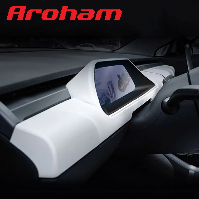 Aroham За Tesla, Модел 3 Y Цифров Изпълнение LCD Дисплей, Android Автомобилен Инструмент Таблото Дисплей Главното Устройство GPS Навигация Мултимедия