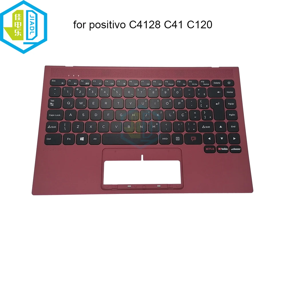 BR Бразилия Бразилският клавиатура за лаптоп със Стойка за Ръце за Positivo Motion C4120F C4128E Q4128C C41TEI C41TE SCDY-3092001 YouTube keycaps
