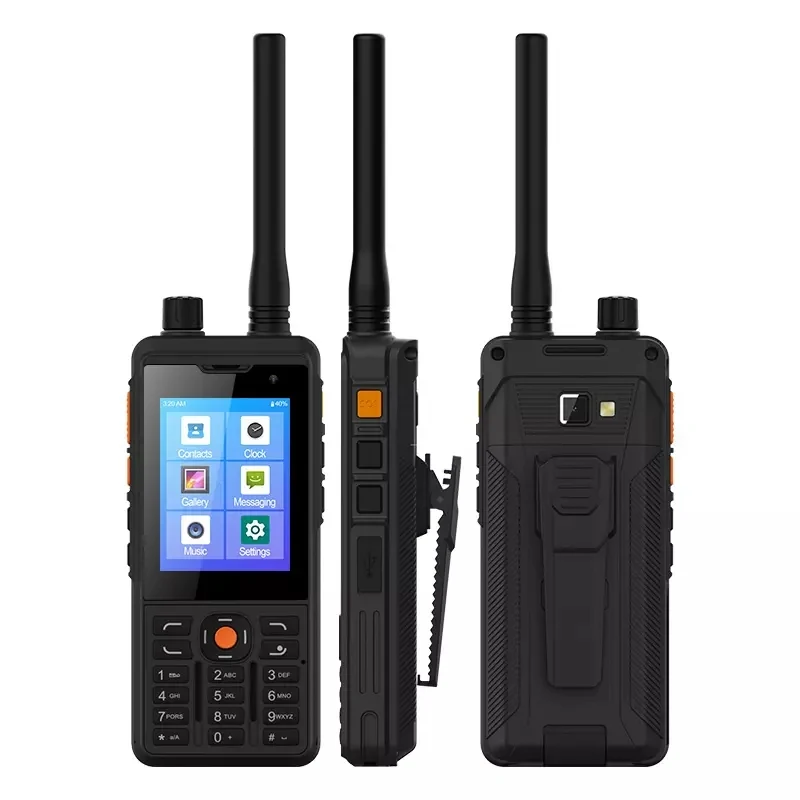 DMR POC Радио 2.8 Инча Сензорен Екран двойна лента UHF DMR Android 4G Портативна Радиостанция и Мобилен Телефон За UNIWA P5