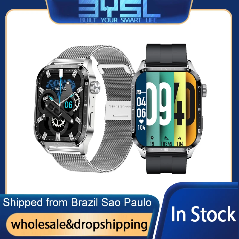 IWO PRO 2022 1,91 инча(а), Smart-Часовници За Мъже Bluetooth Повикване IP68 NFC Smartwatch на Сърдечния Ритъм Фитнес Гривна за IOS, iphone, Android