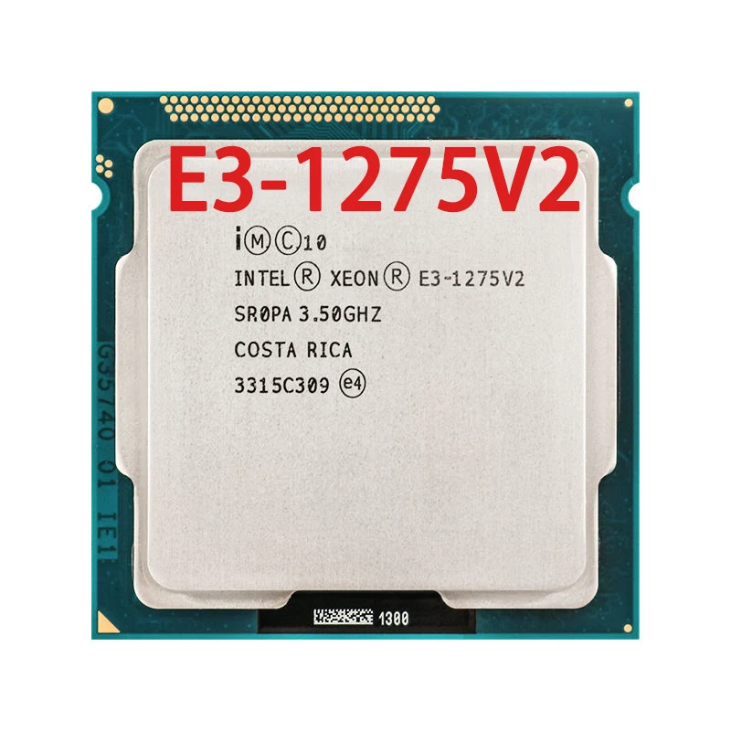 Intel Xeon E3-1275V2 E3 1275 V2 3,5 Ghz Четириядрен Процесор, 8 М 77 W LGA 1155