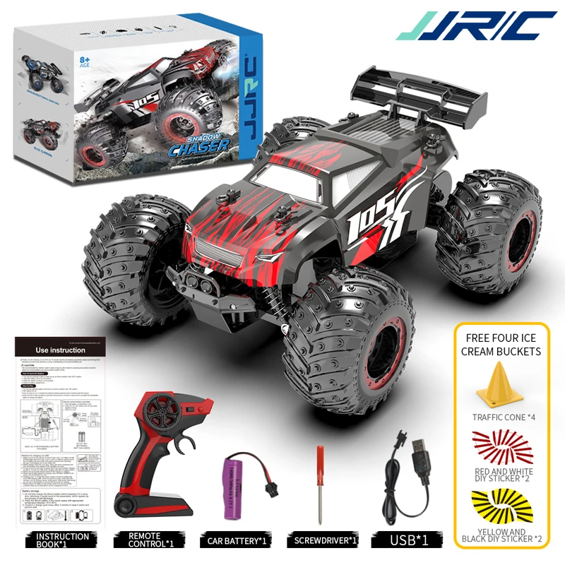 JJRC 2,4 ГРАМА на скално Катерене Rock Crawler Радиоуправляеми Автомобили Suv Drift RC Играчка Състезателни коли Електрически Бъги Автомобил Камиони