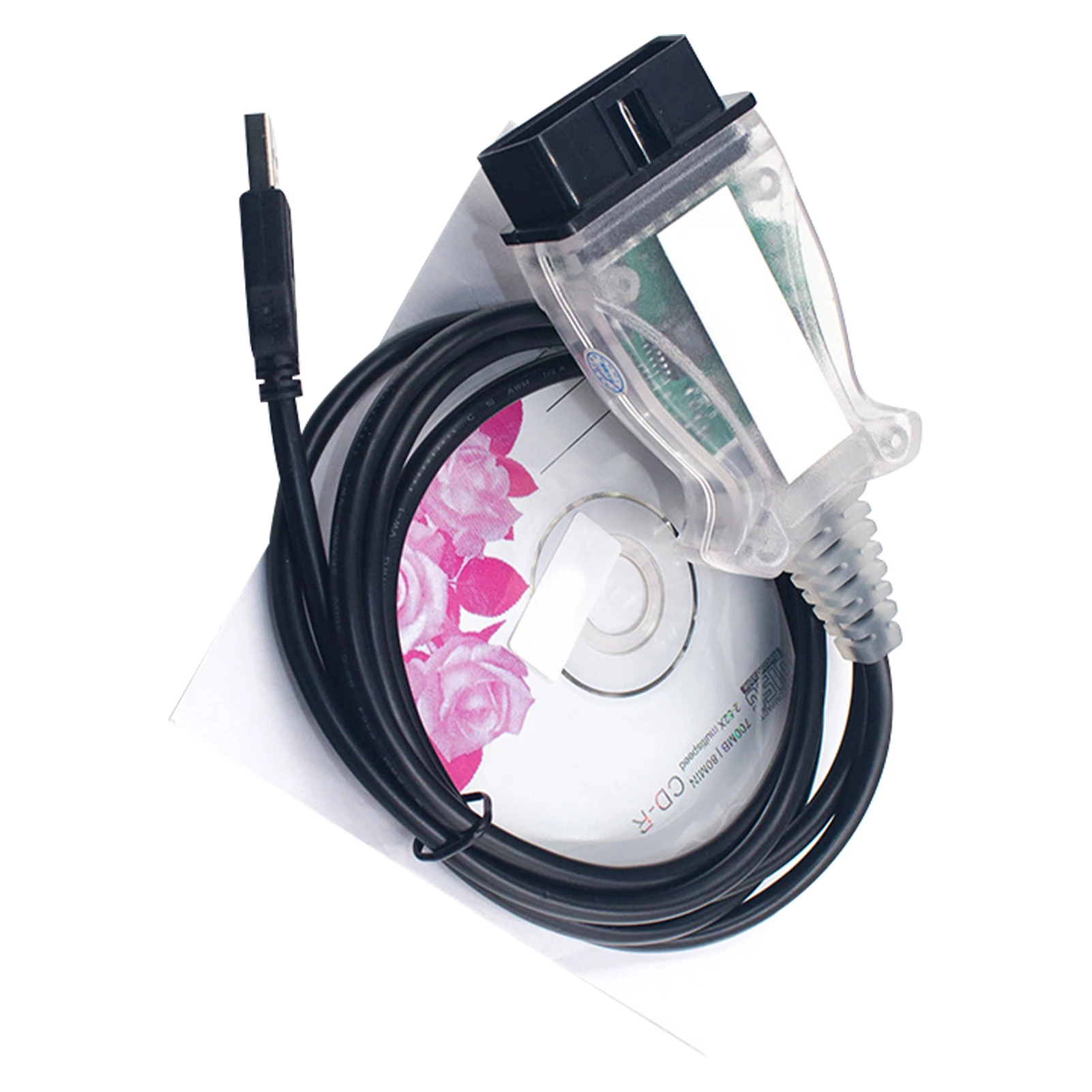 K DCAN Авто Диагностичен кабел Интерфейс USB Кабел Авто инструмента за Диагностика на Автомобили скенер Данни Инструмент, Удобен За използване С CD Задвижване