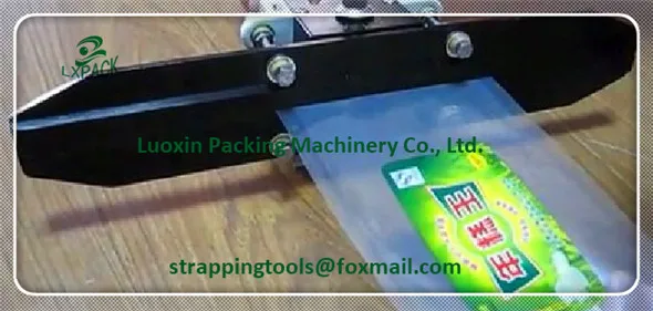 LX-PACK Марка Eco Импулсна Термосвариватель ръчни печати са за пластмасови пломби Термосваривающие Машина 24 