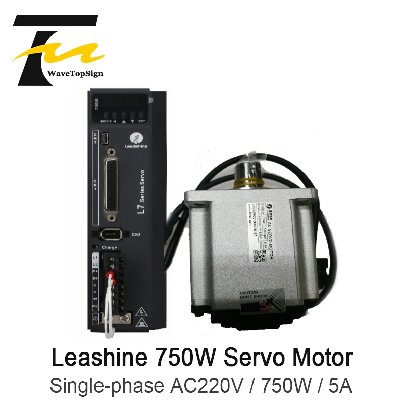 Leadshine 750 W Axis ACM2-08008H2F1-e23 заместване-65 23 бита + драйвер серво мотор L7-750 750 W притежателя 80x80