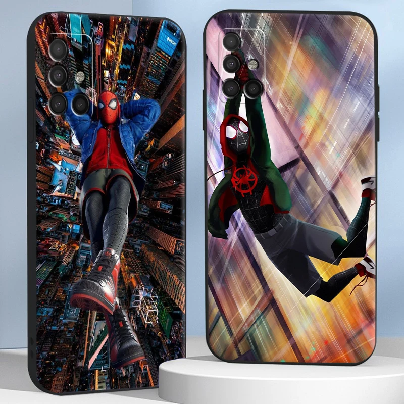Marvel Spiderman Калъфи За Телефони Samsung S8 Plus S9 Plus S10 S10E S10 Lite Седалките на Оригиналния Смартфон Основно Carcasa Унисекс
