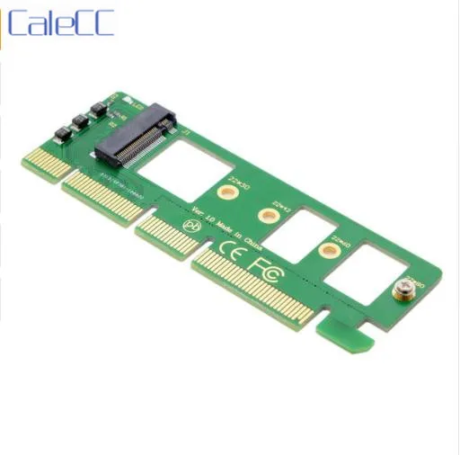 NGFF M Ключ M. 2 NVME AHCI SSD до PCI-E PCI Express са 3.0 16x X4 Адаптер Странично Card Конвертор За XP941 SM951 PM951 A110 SSD