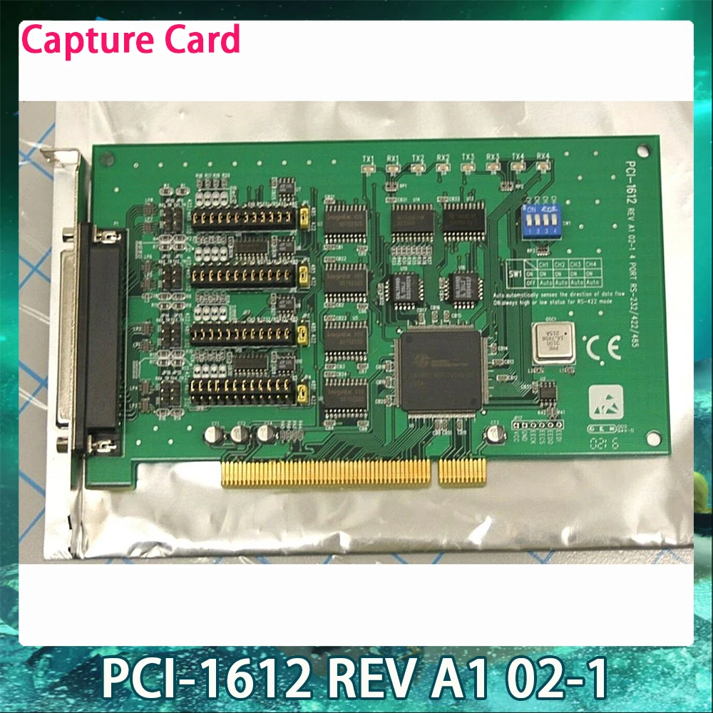 PCI-1612 REV A1 02-1 4 ПОРТА RS-232/422/485 За Advantech Карта Улавяне на Серийния Порт Карта Бърза Доставка Работи Перфектно с Високо Качество