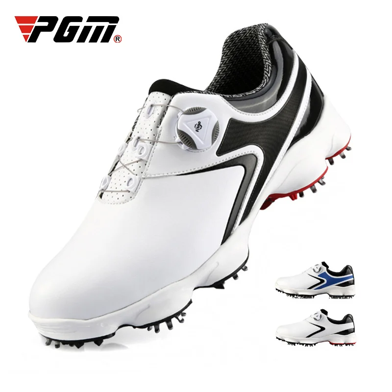 PGM Патентни Продукти, Мъжки Обувки За голф Бутон за Бързо чрез шнурове Обувки за Спорт На открито Водоустойчив Маратонки XZ132