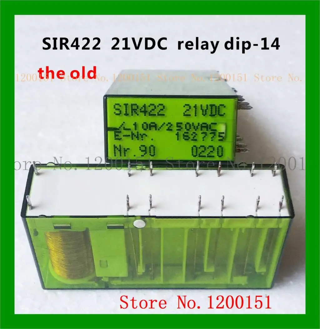 SIR422 SIR422-21VDC 21V SIR422-DC21V реле DIP-14