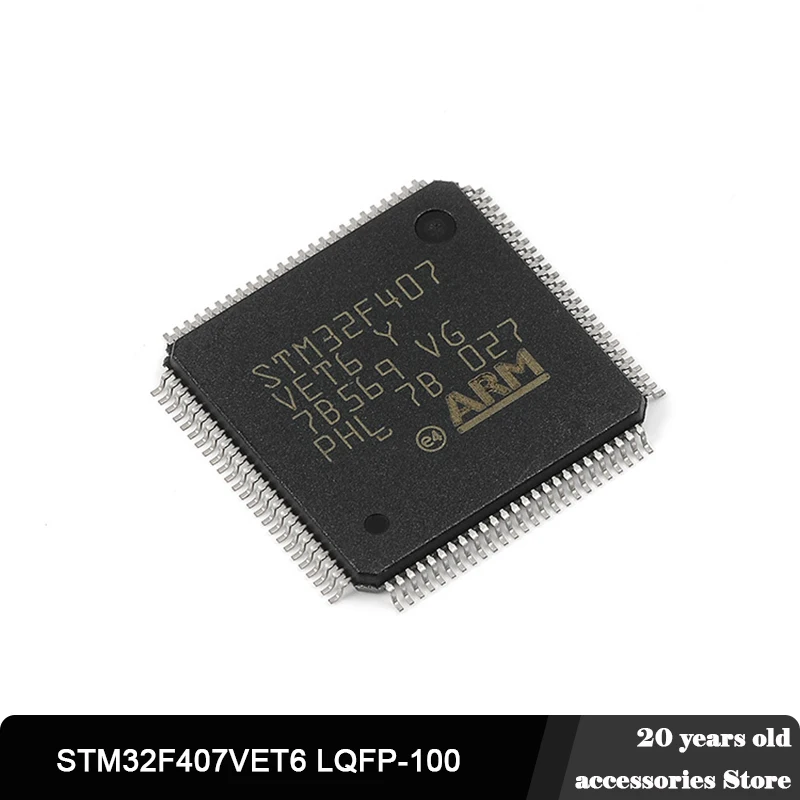 STM32F407VET6 STM32F407VGT6 STM32F407ZET6 STM32F407ZGT6 STM32F407IGT6 на чип за микроконтролера MCU ic Нов оригинален В наличност