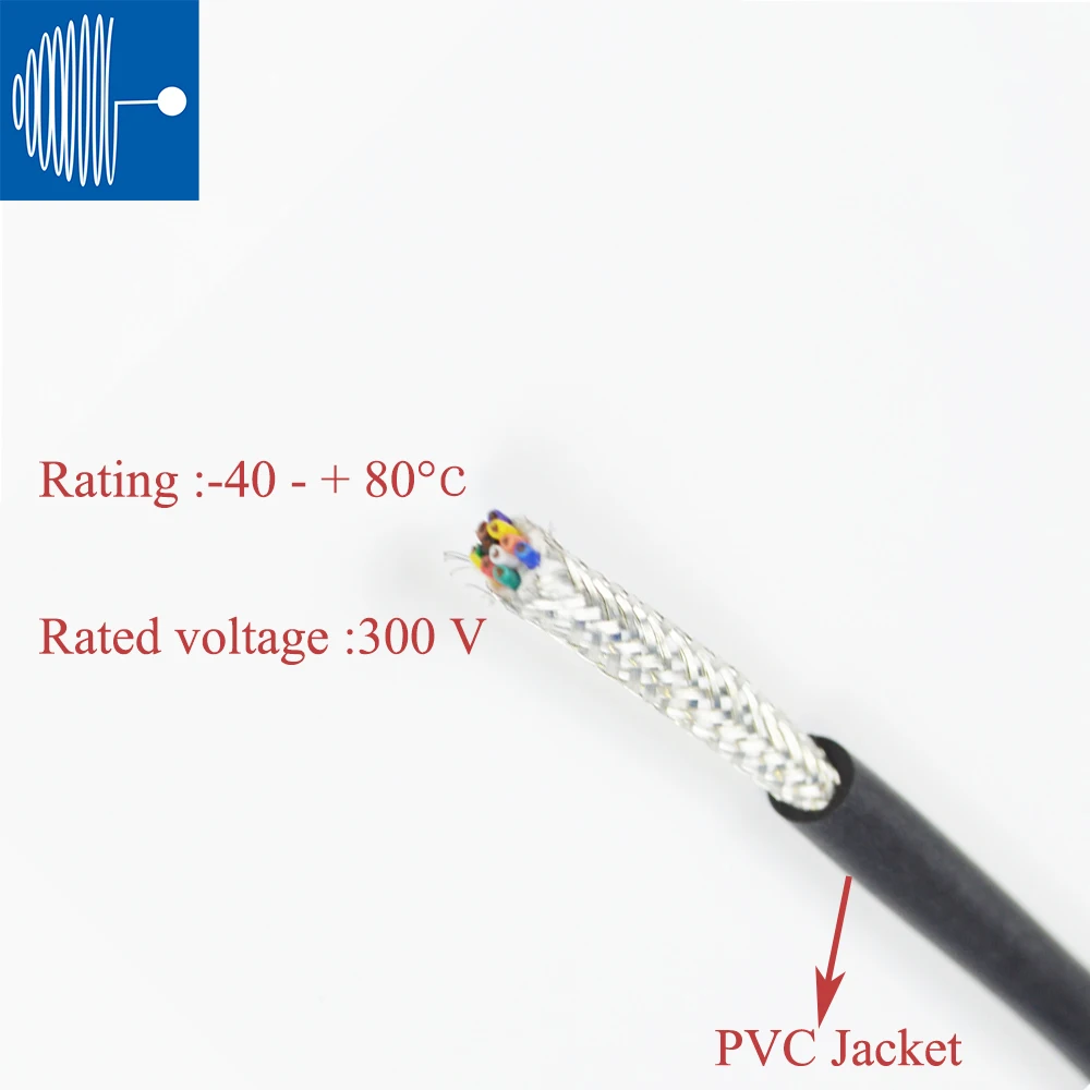 TRIUMPHCABLE RVVP 5C 0,5 mm 0,75 мм 1 мм кабел с изолация от PVC экранированная сигналната линия на защита от смущения проводник с прахово покритие 300