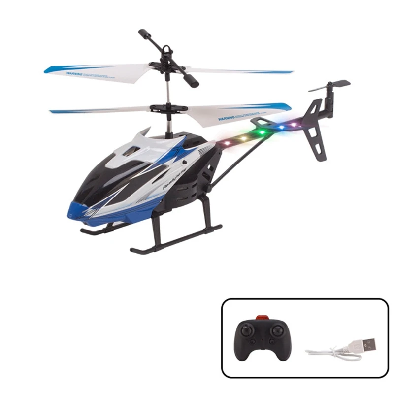 USB Зареждане, Led Безпилотни Летателни Апарати със защита от Сблъсък, 2,5 Канал за Дистанционно Управление на Вертолетными Играчки за Деца-тийнейджъри