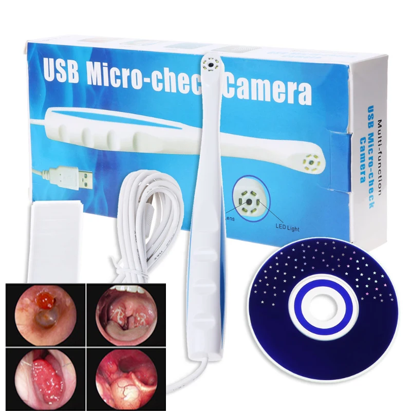 USB Орален Ендоскоп HD Камера на Здравеопазването 6 LED Стоматологичен Зъб PC Ендоскоп Орален Бороскоп Камера Проверка на Ендоскопска Камера