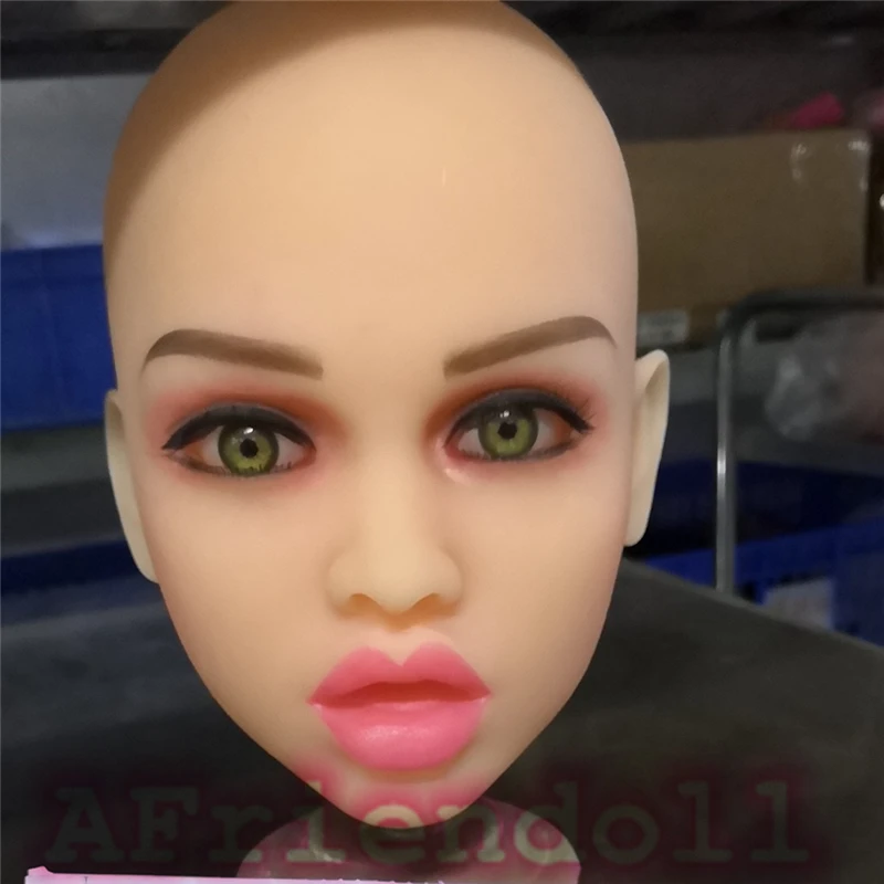 k1-6 Любовта кукла главата TPE силиконов материал Усещане за орален секс е много по-реалистична вкусно лице на секс кукла главата
