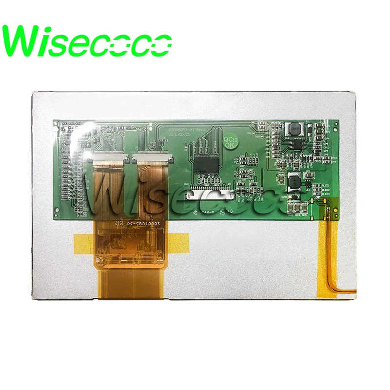 wisecoco AM800480R3TMQWA1H 7 инча 800x480 с led подсветка tft LCD дисплей панел висока яркост вътрешен външен LCD дисплей AM800480R3TMQ