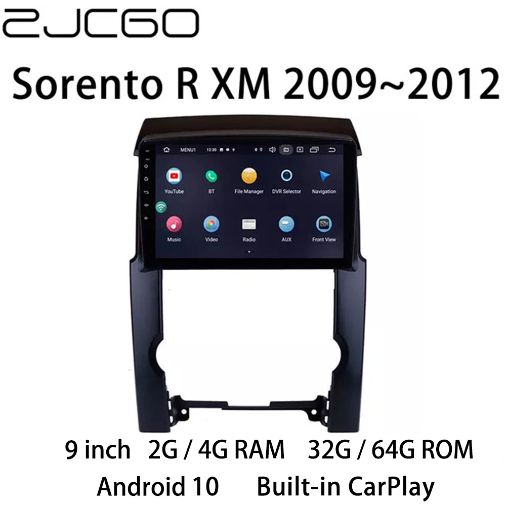Авто Мултимедиен Плейър, Стерео Радио GPS DVD Навигация Android Екран за Kia Sorento R XM 2009 2010 2011 2012