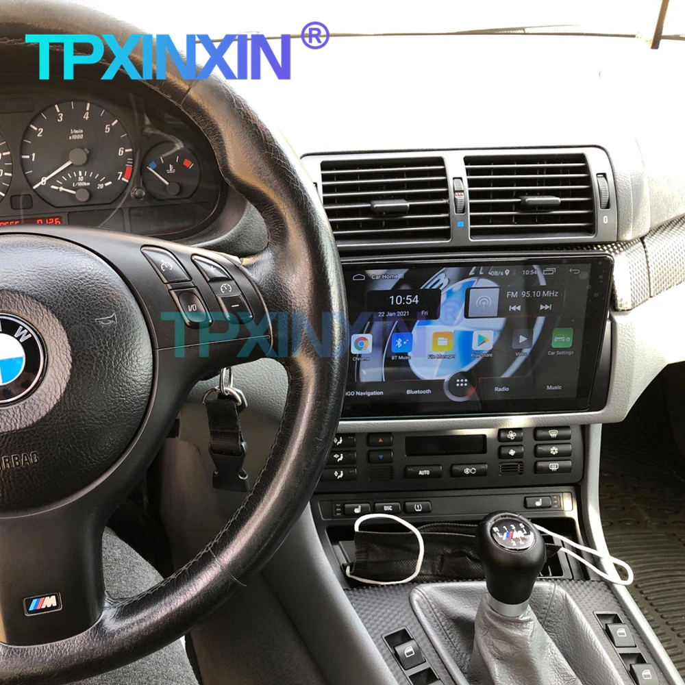 Авто Радио Android 10,0 6 + 128 грама За BMW E46/M3 Rover 316i 318i 1998-2006 Автомобилен GPS Навигация Мултимедиен Плеър Главното Устройство Carplay