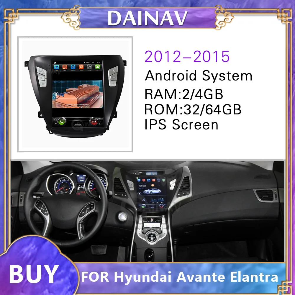 Автомобилно Радио GPS Навигация За hyundai Avante elantra 2012 2013 2014 2015 Автомобилен Мултимедиен Плеър, поддръжка за DVR/GPS/WIFI/carplay
