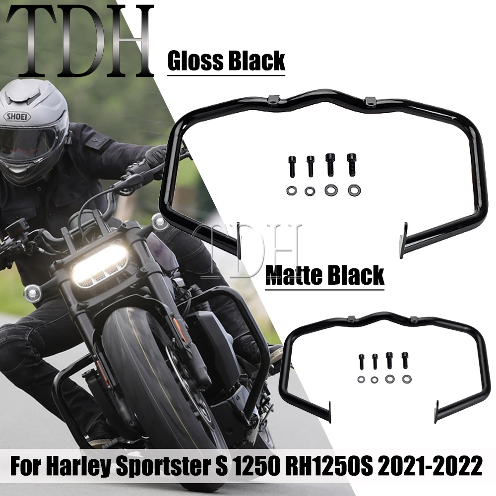 Аксесоари За Мотоциклети Защита на Двигателя Трюковая Клетка За Harley Sportster S RH250S 2021 2022 Магистрала Развалина Бар Защита Дограма Защита