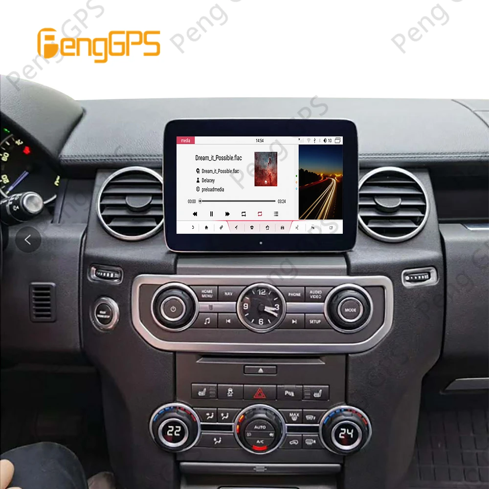 Андроид 10 За Land Rover Discovery 4 LR4 L319 Range Sport Кола DVD Магнитола Мултимедиен Плейър с Докосване на екрана на GPS Навигация