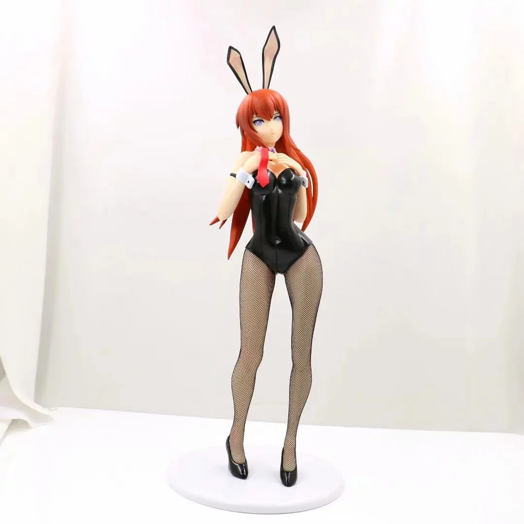 Аниме Staines Gate Макисе Курису Бъни PVC Фигурки са подбрани Модел Играчки Кукли 41 см