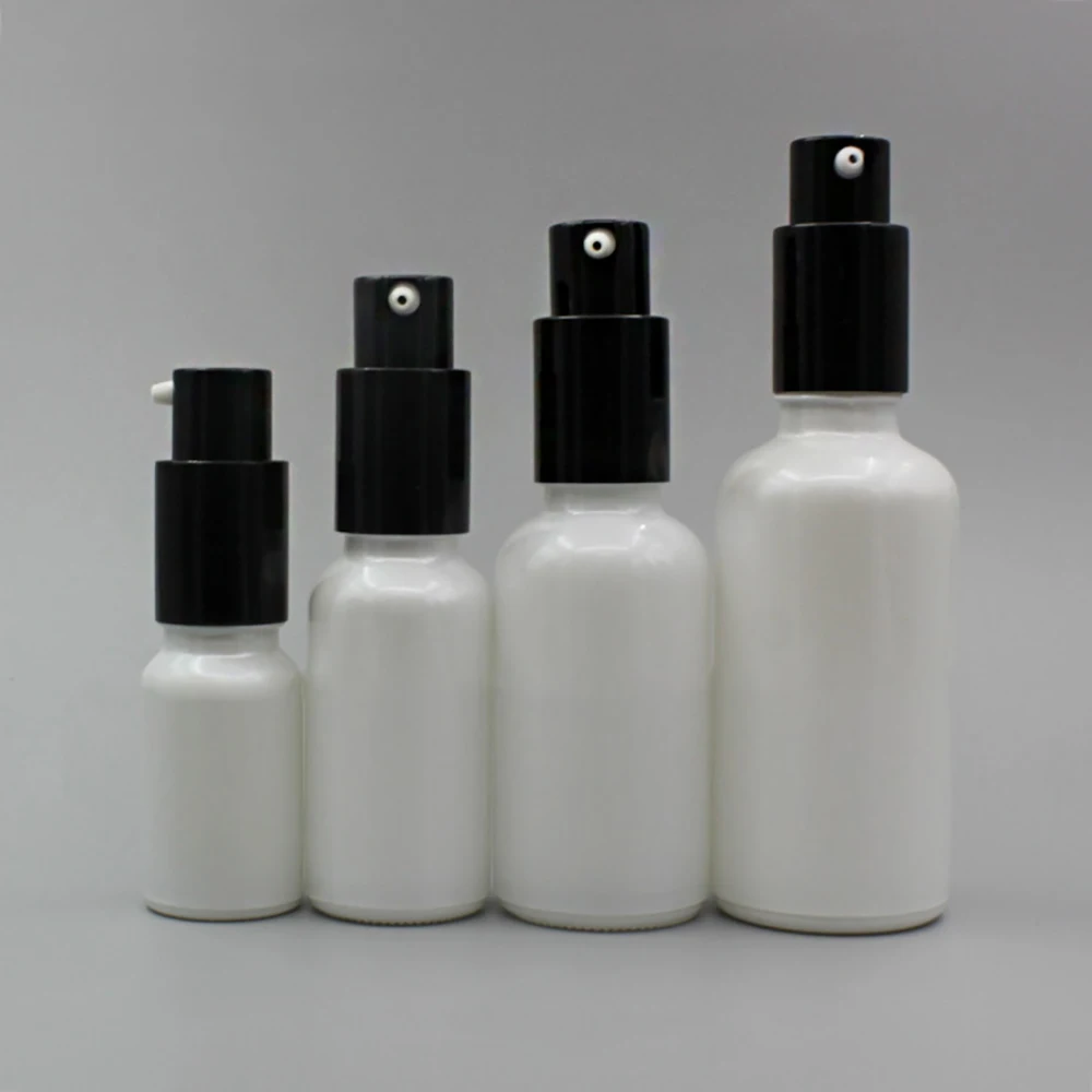 Бутилка с помпа за еднократна употреба 1 унция козметична масло, суроватка, опаковки за грижа за кожата за продажба