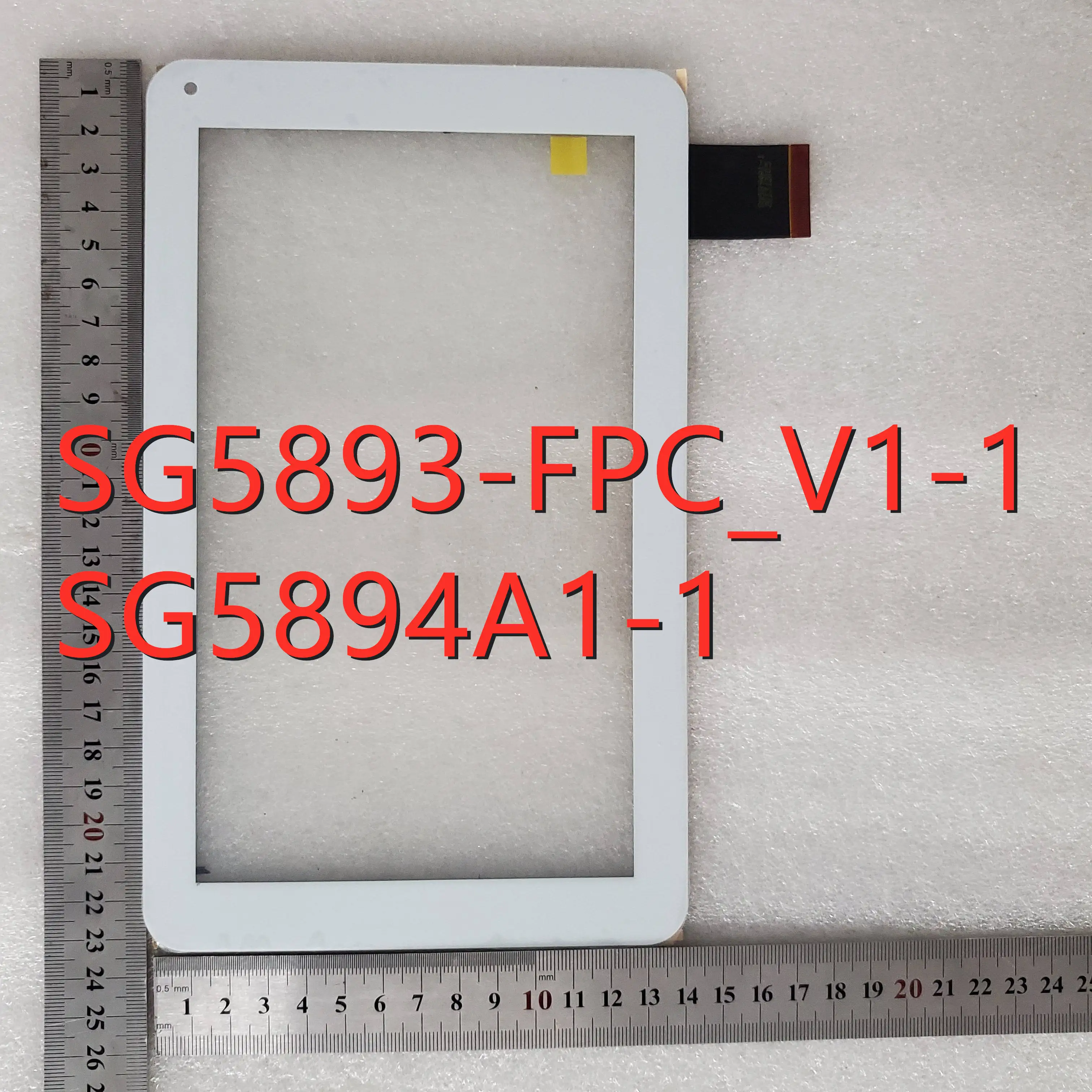 Бял сензорен екран SG5893-FPC_V1-1 SG5894A1-1 Емкостная тъчпад за ремонт и подмяна на части