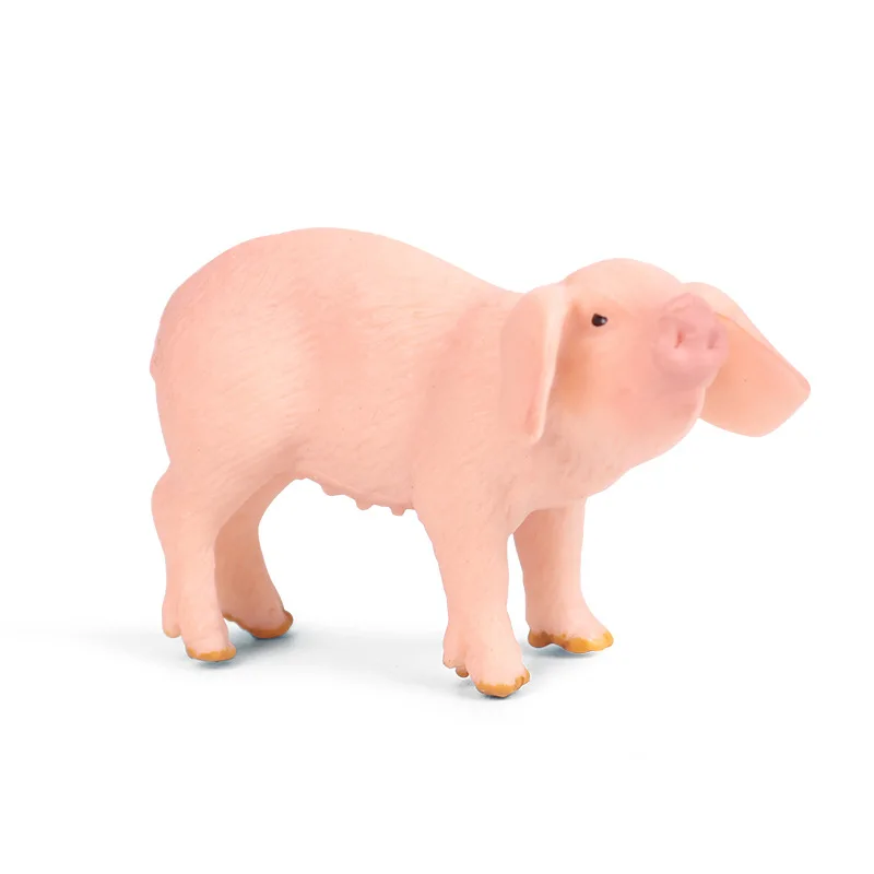 Детски когнитивни играчки твърдо симулация модел на диво животно птица глиган нова свиня, прасе украса