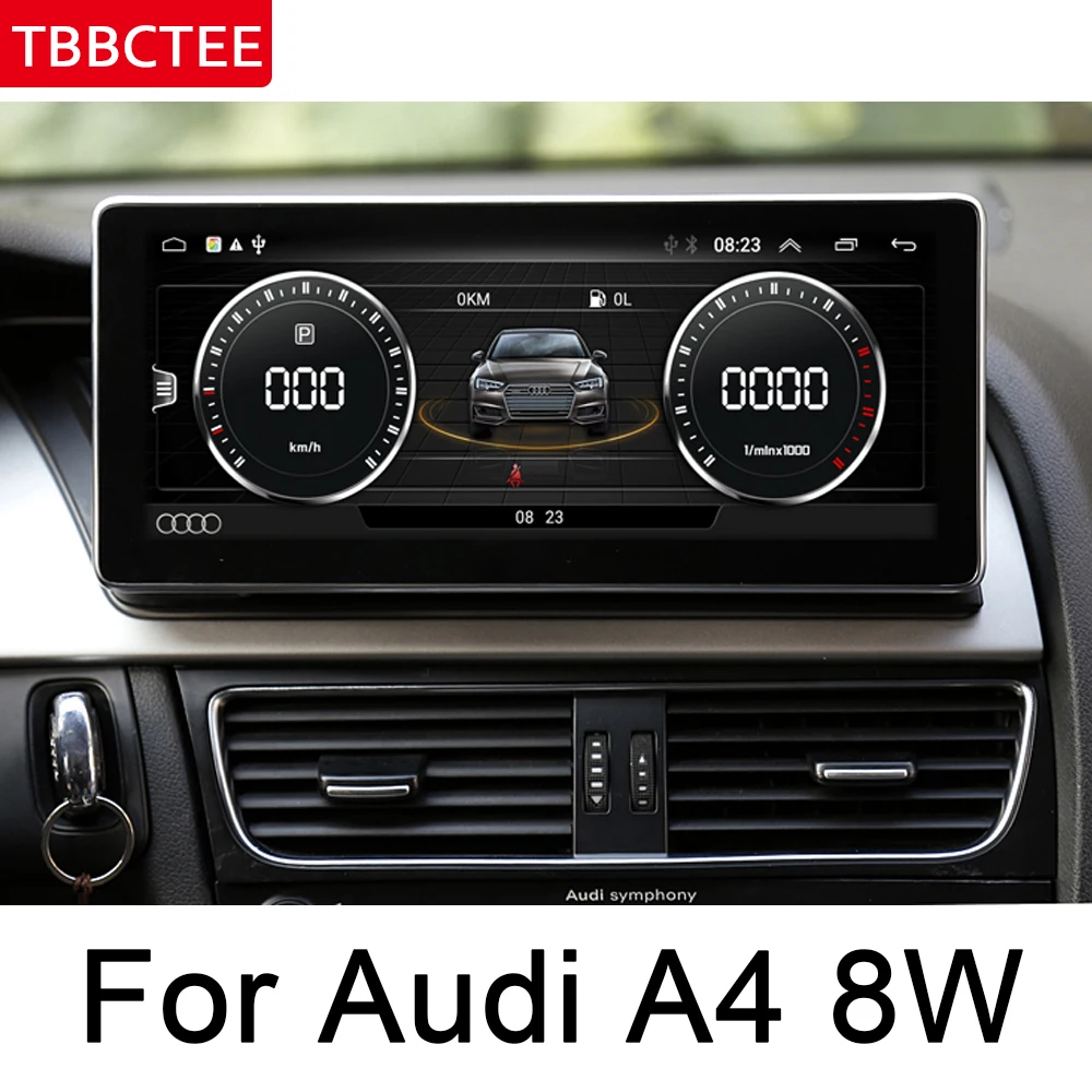 За Audi A4 8 W 2016 ~ 2019 MMI 10,25 