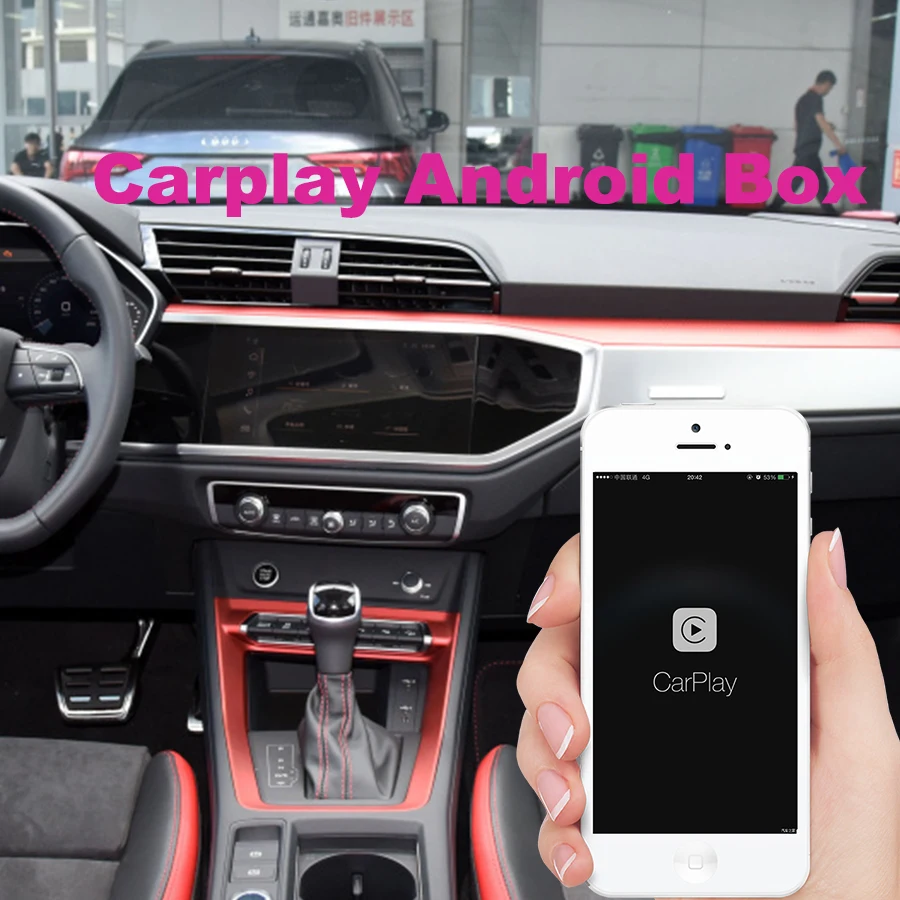 За Audi Q3 35 TFSI Android Auto Ai Box Безжичен Carplay BOX Ключ Carplay Smart Link USB Адаптер Ключ