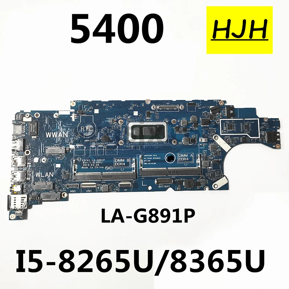 За DELL Latitude 5400 дънна Платка на лаптоп EDC41 LA-G891P с I5-8265U/8365U DDR4 КН 03WM4C 3WM4C CN-03CY3R 100% напълно тестван