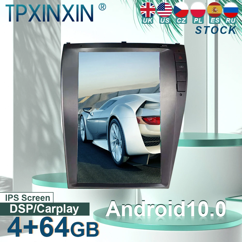 За LEXUS ES ES240 ES350 2006-2012 Android Кола Стерео система с Екран Tesla Радио Плейър GPS Автомобилна Навигация Централен блок