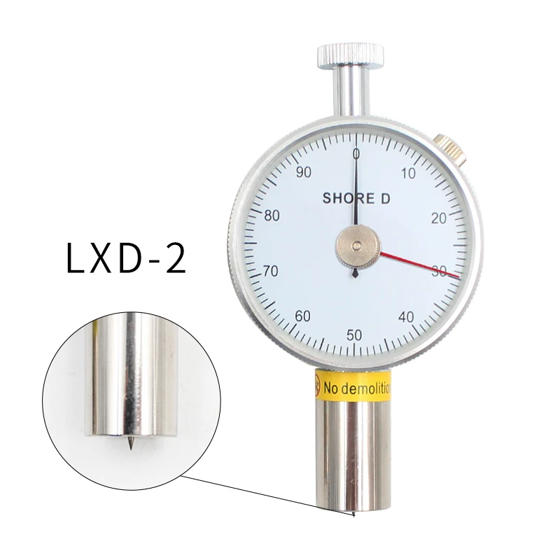 Измерване на твърдостта по Шор D Склерометр LX-D-2 измерване на твърдост на метала дюрометр durometro тестер твърдост цена