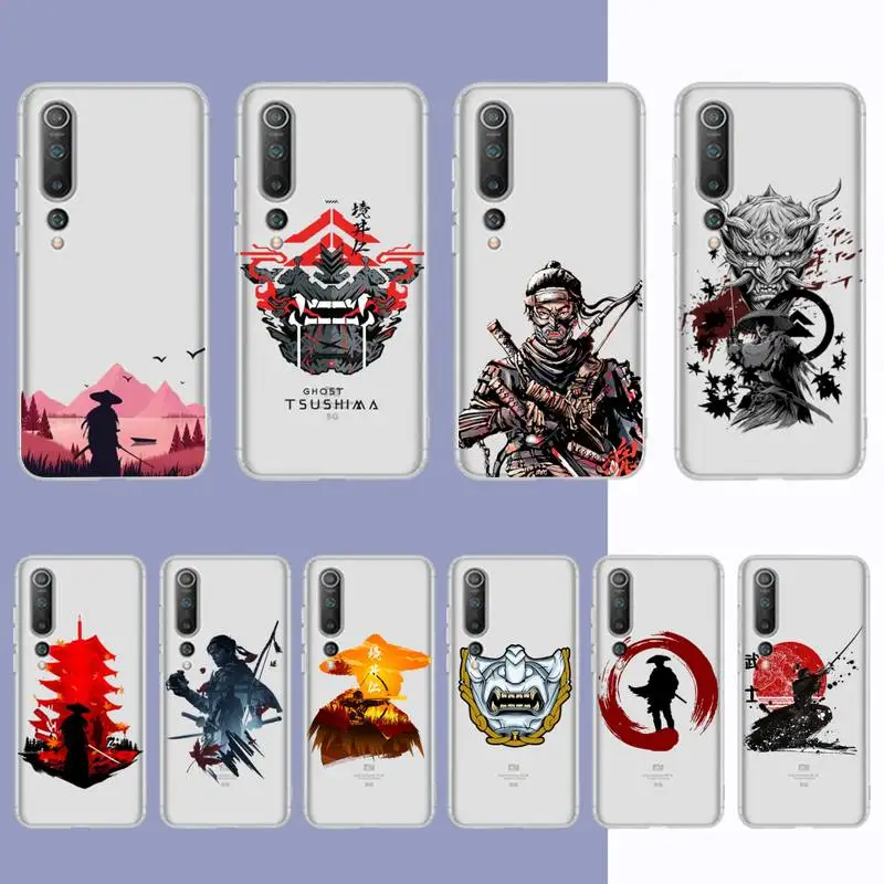 Калъф за телефон Samurai Ghost of Tsushima За Redmi Note 5 7 8 9 10 A K20 pro max lite за Xiaomi 10pro 10T