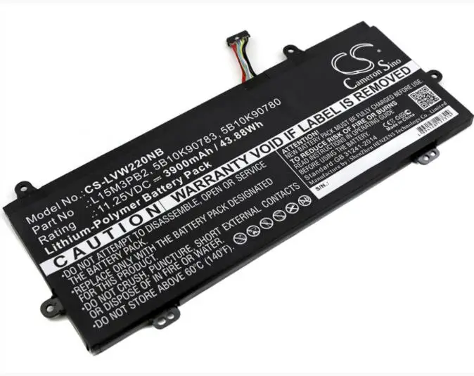 Камерън Китайско 3900 mah батерия за LENOVO 80SF0000US IdeaPad 11,6 